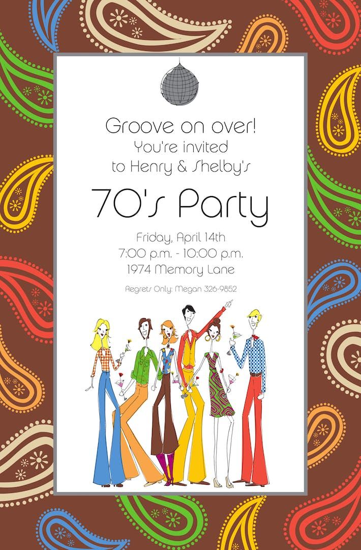 70-theme-party-invitation-wording