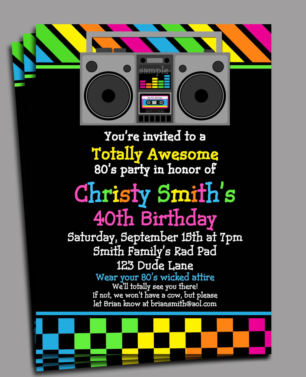 80s-theme-party-invitation-wording