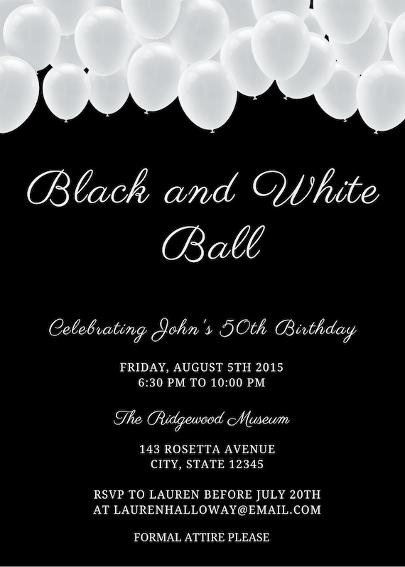 black-and-white-attire-invitation-wording