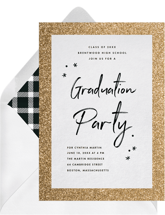 Drop In Graduation Party Invitation Wording
