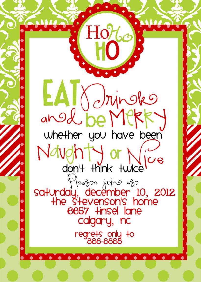 humorous-christmas-party-invitation-wording