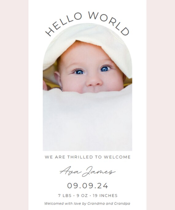 birth-announcement-wording-welcomed-with-love
