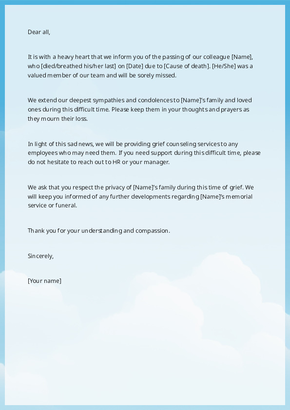 death-announcement-wording-to-coworkers