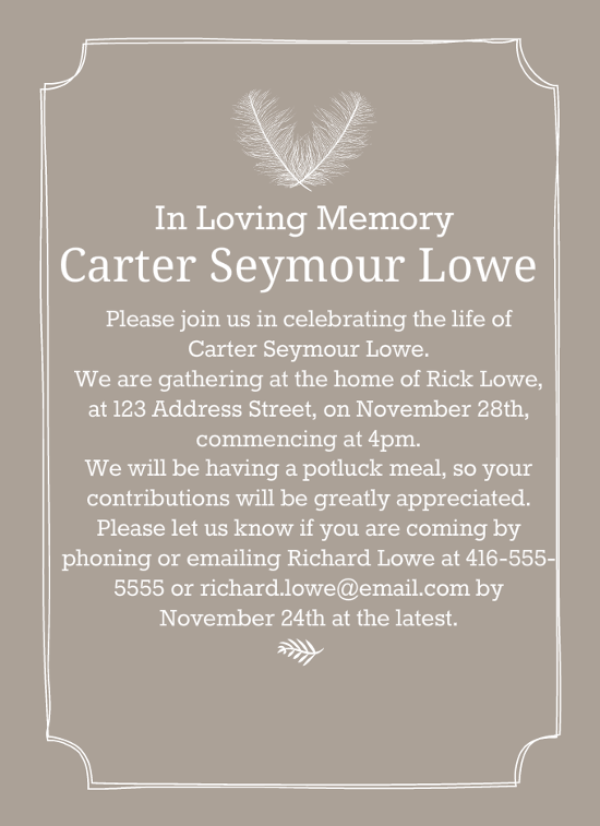 funeral-announcement-card-wording