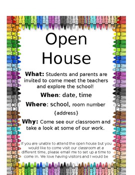 school-open-house-announcement-wording