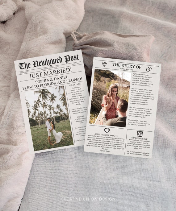 unique-newspaper-wedding-announcement-wording