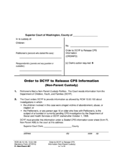 Blank Inventory Custodian Slip Template Pdf