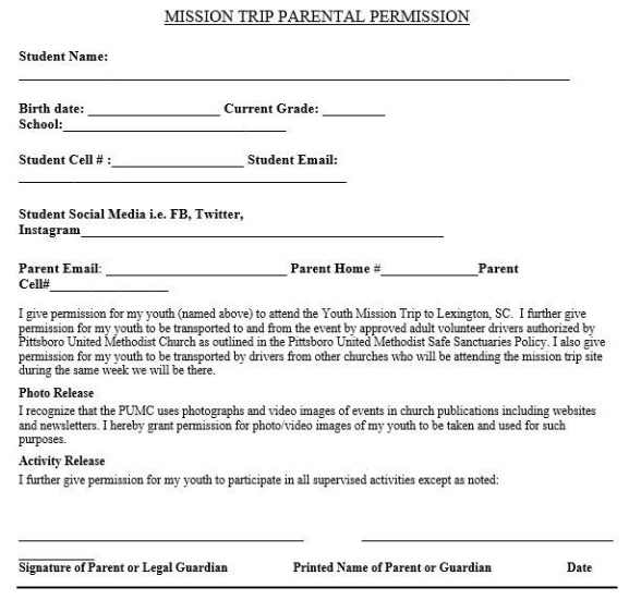 Editable School Counseling Permission Slip Template Pdf Sample