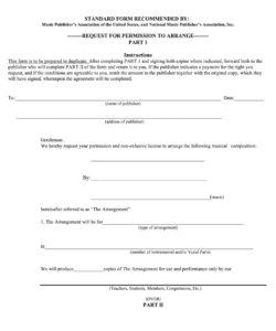 Free Blank Youth Camp Permission Slip Template Doc Sample