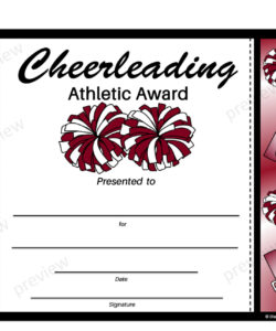 Free  Cheerleading Permission Slip Template  Sample