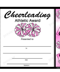 Printable Cheerleading Permission Slip Template Pdf Sample
