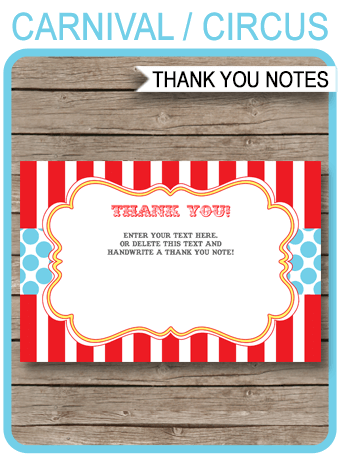 carnival-party-thank-you-wording