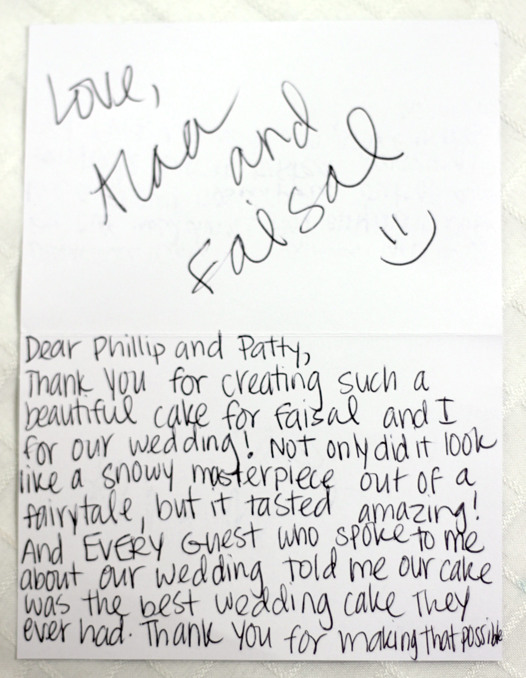 thank-you-wording-for-wedding-cake